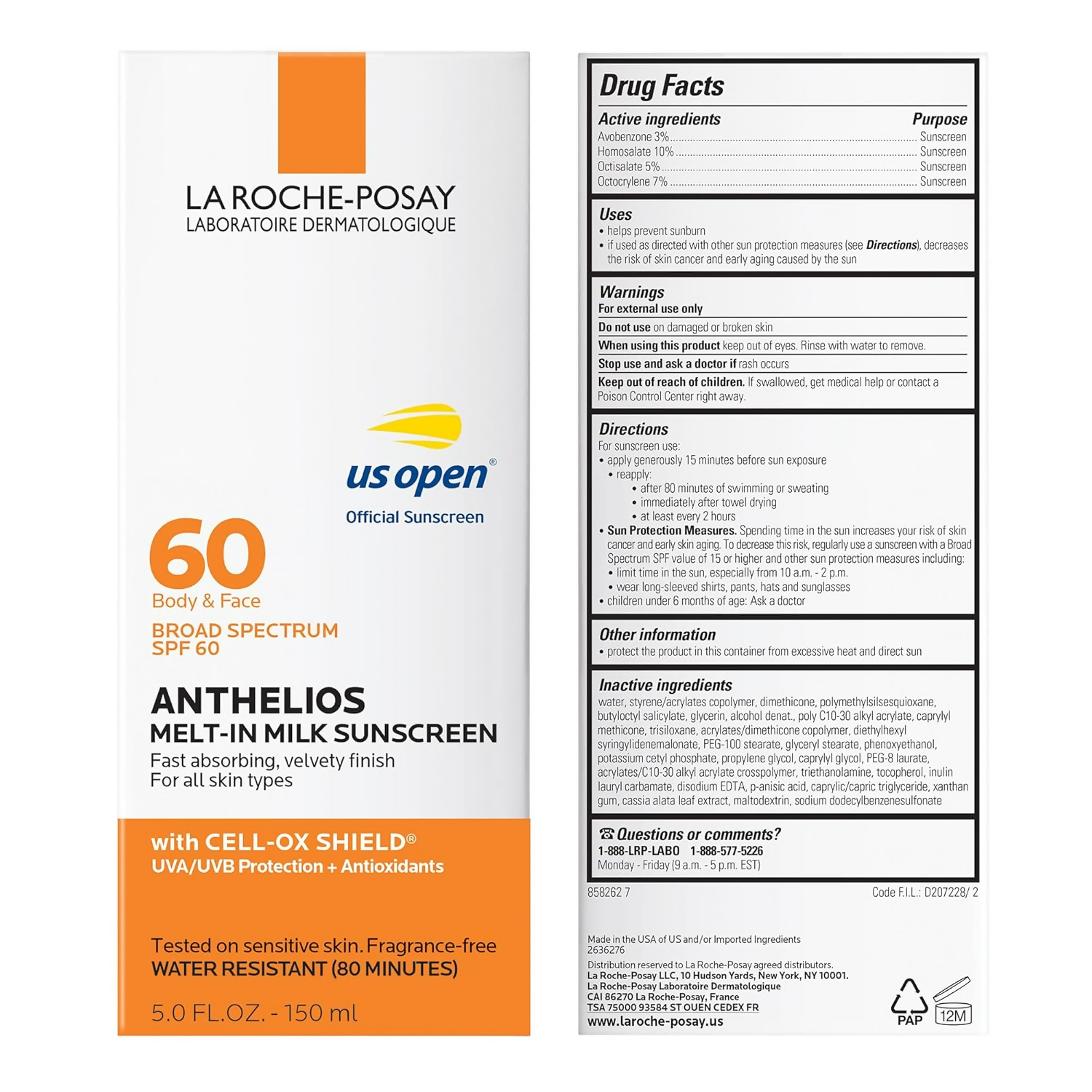 La Roche-Posay Anthelios 60 Melt-In 60 Spf Sunscreen