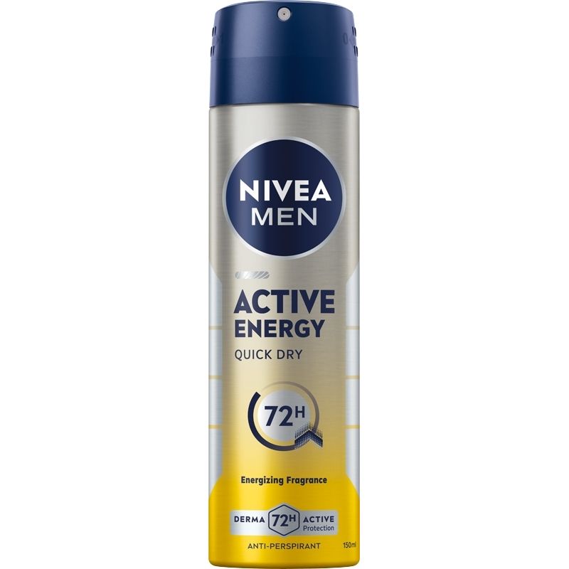 Nivea Men Active Energy 72h Anti-Transpirant Deodorant 150ml