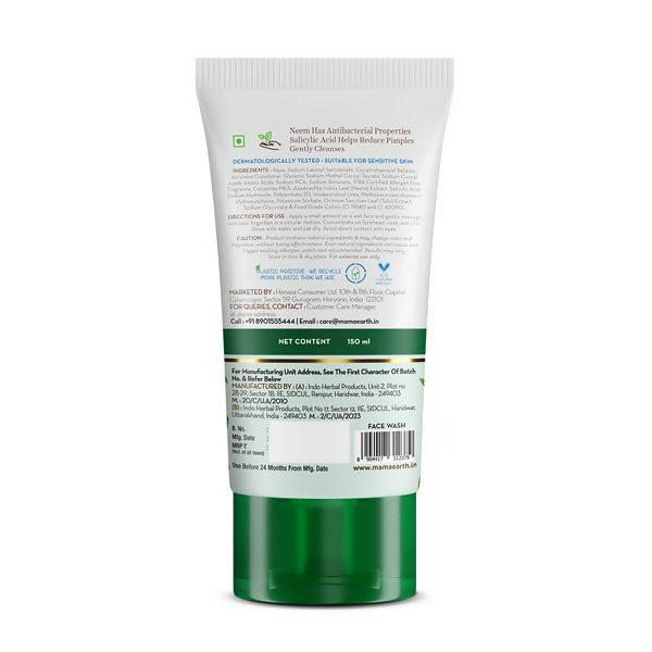 Mamaearth Neem Pimple Care Face Wash