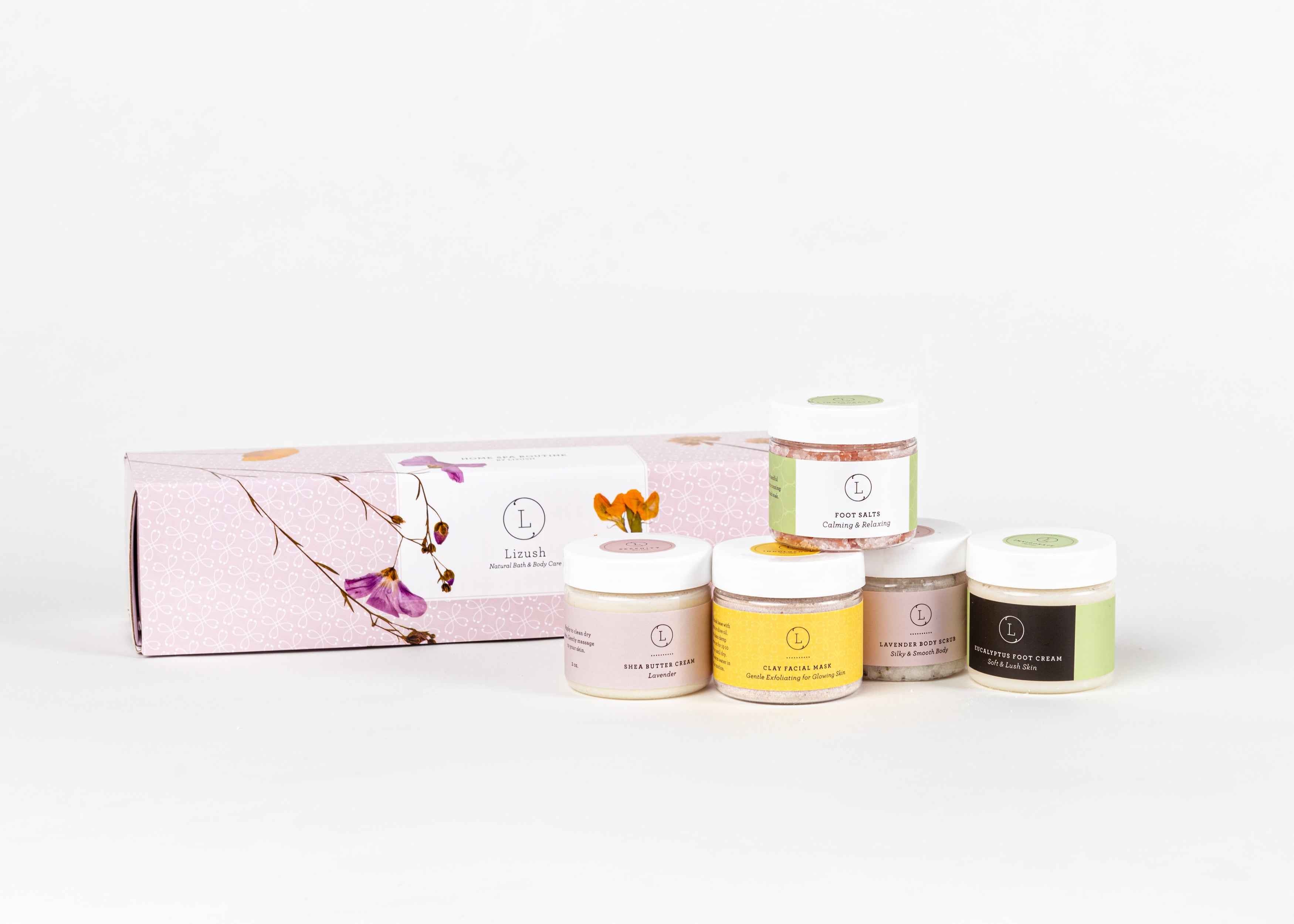 Full body Luxury Home Spa Routine Set - Perfect thinking of you gift