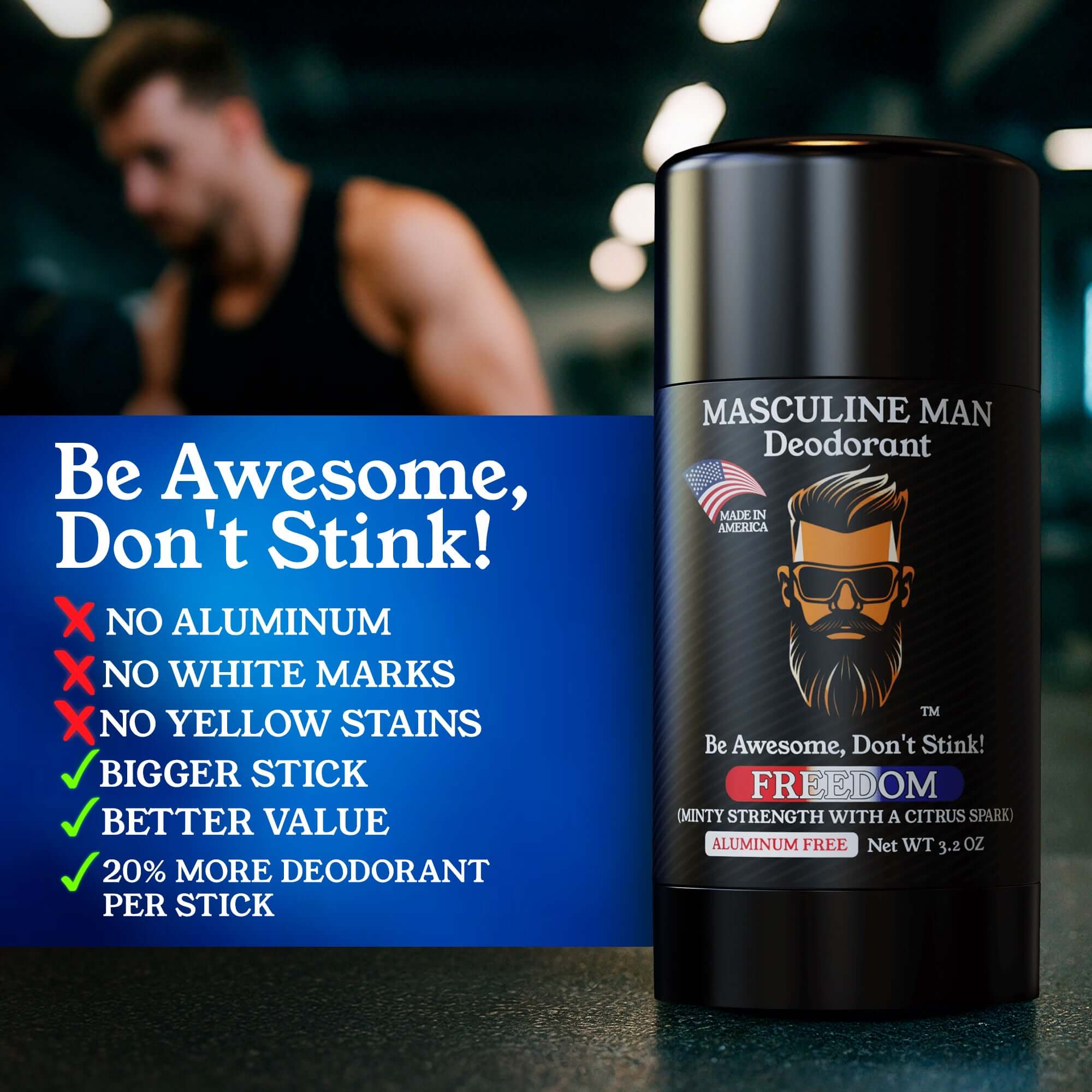 FREEDOM (2 Pack) by Masculine Man