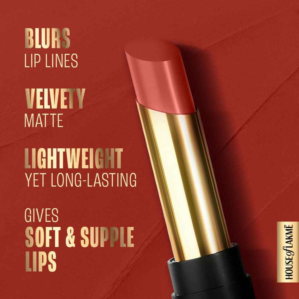 Lakme Absolute Beyond Matte Lipstick - 103 Red Rose