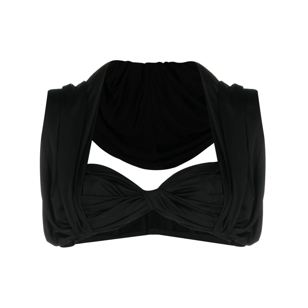 Saint Laurent Black Tops - Vests & Tank Tops Women by Luosophy