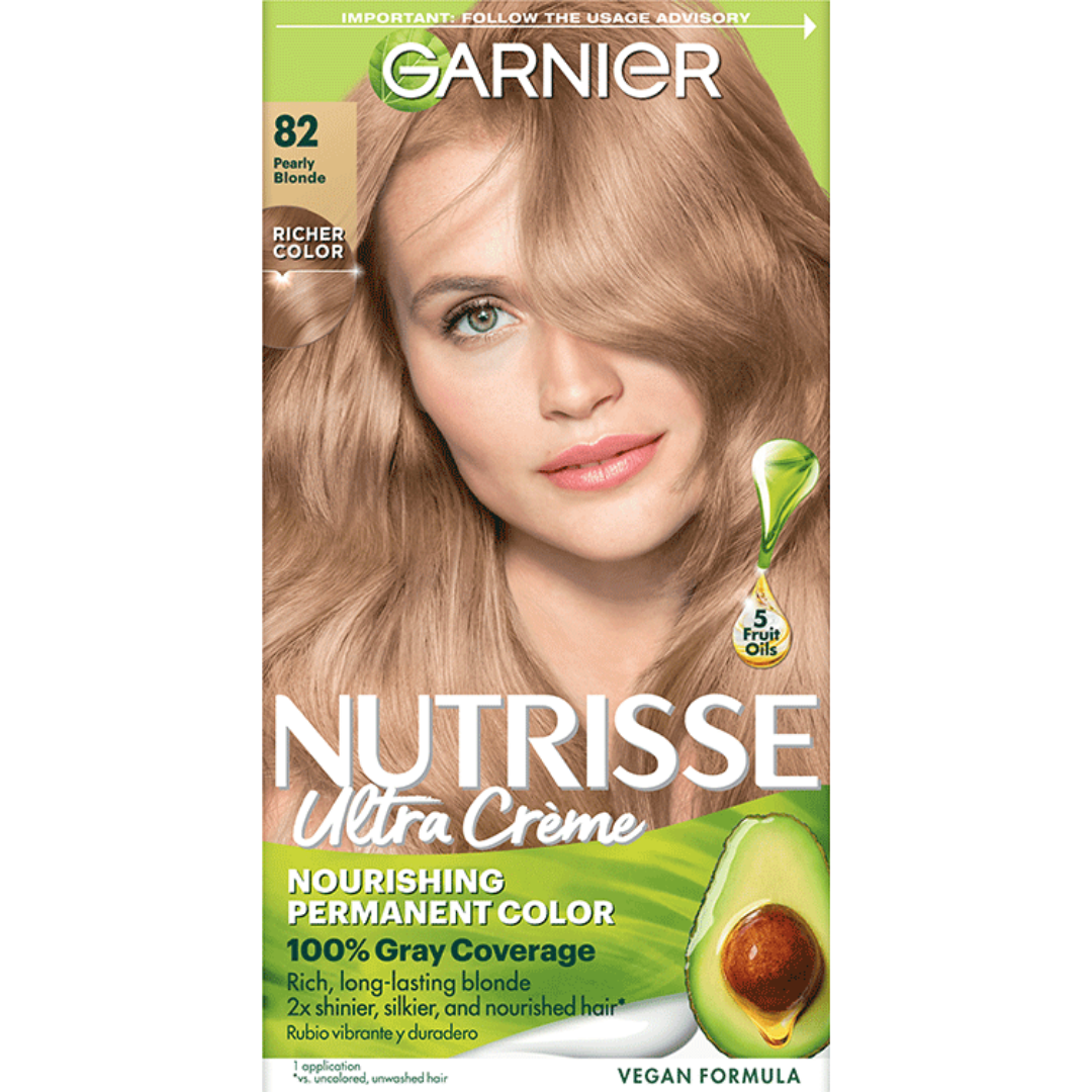 Garnier Nutrisse Ultra Crème 82 Pearly Blonde (Kit) DestGlow
