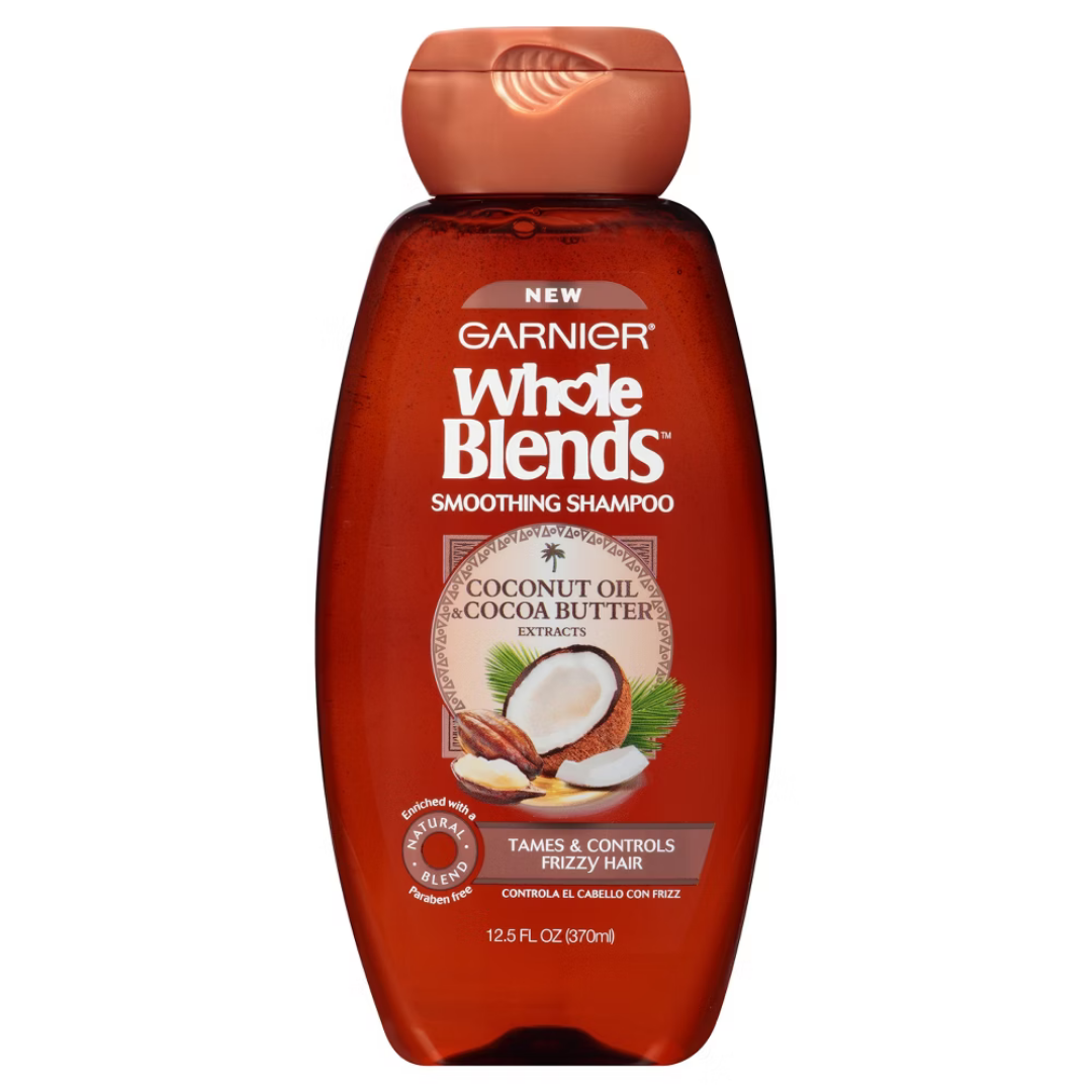 Garnier Whole Blends Smoothing Shampoo Coconut Oil & Cocoa Butter (12.5oz) DestGlow