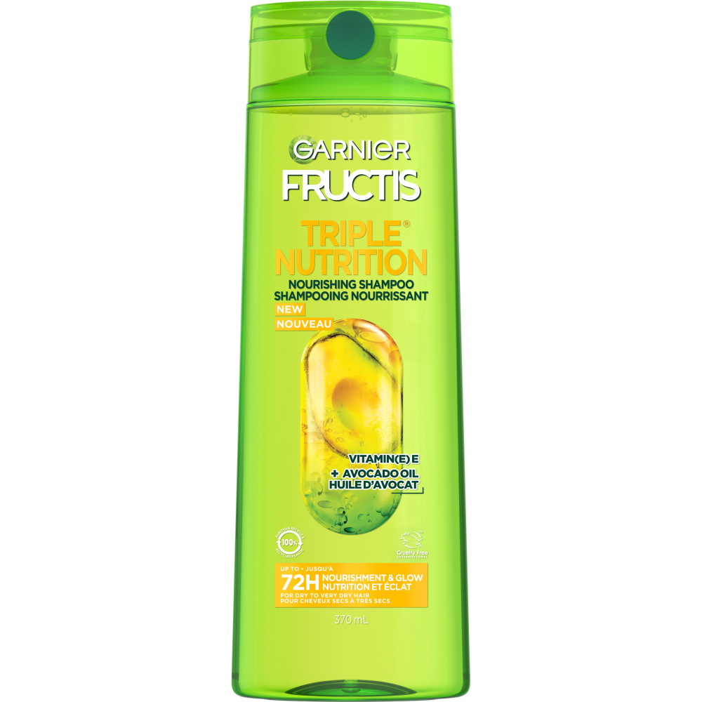 Garnier Fructis Triple Nutrition Nourishing Shampoo DestGlow