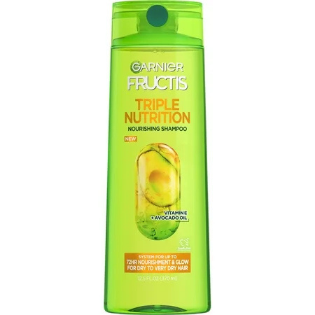 Garnier Fructis Triple Nutrition Shampoo (12.5oz) by Farmacias Savia