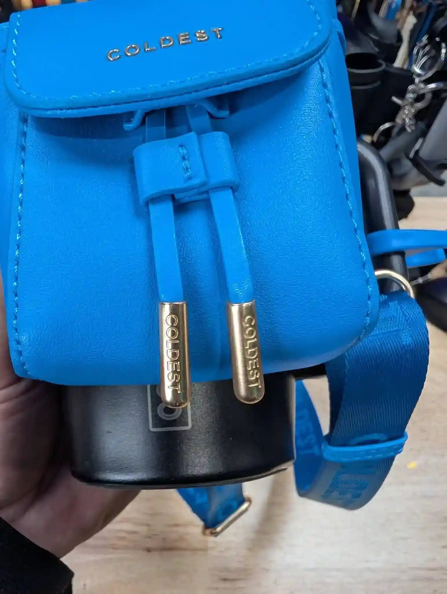 Mini Backpack & Squeeze Holder, Key Hanger, Mint Box by Coldest