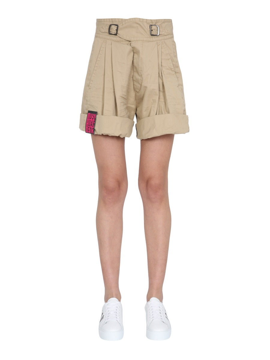Dsquared Women Cargo Shorts DestGlow