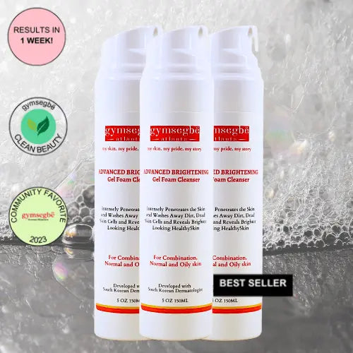 Advanced Brightening Gel Foam Cleanser | Rice Extract by gymsegbë