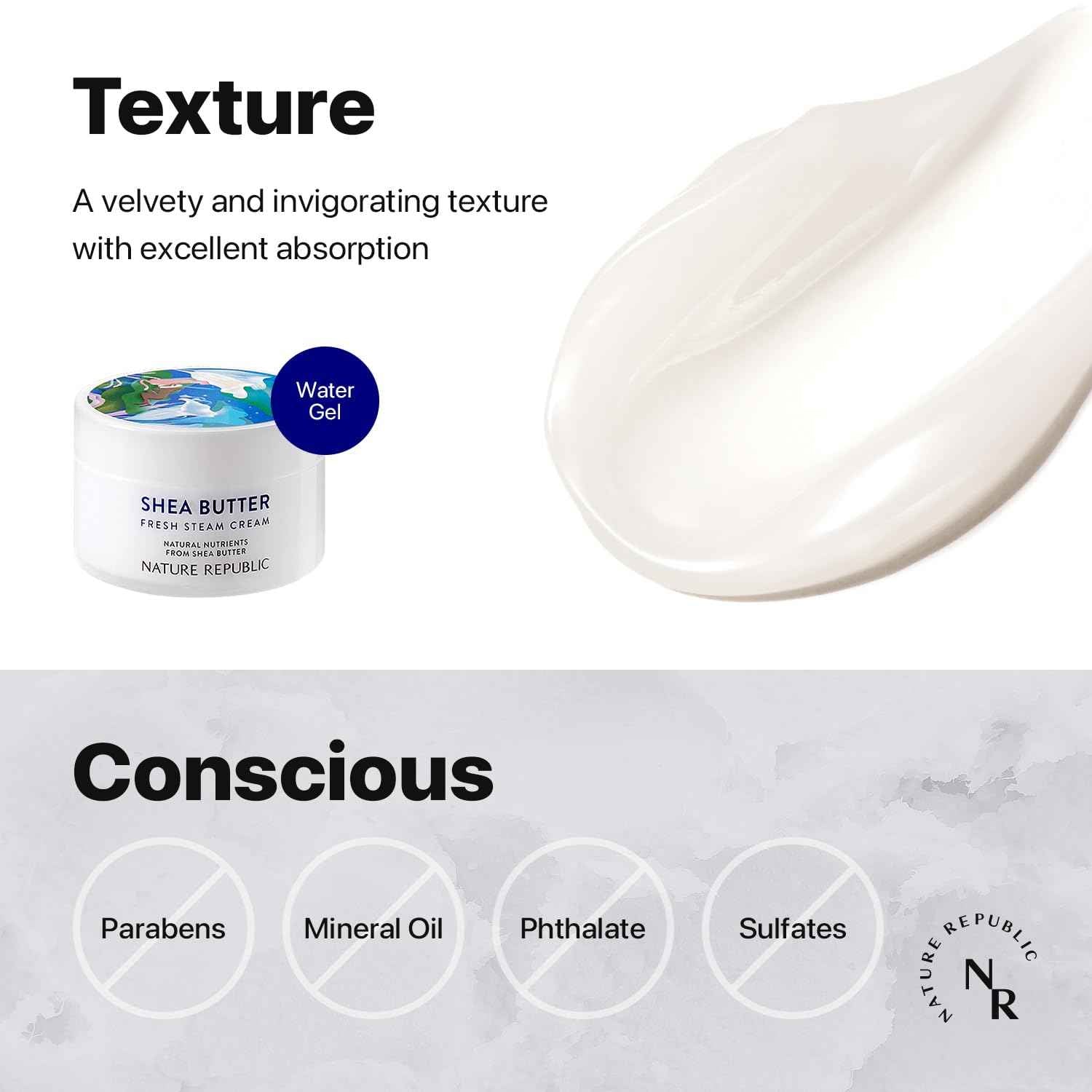 Nature Republic Shea Butter Fresh Steam Cream