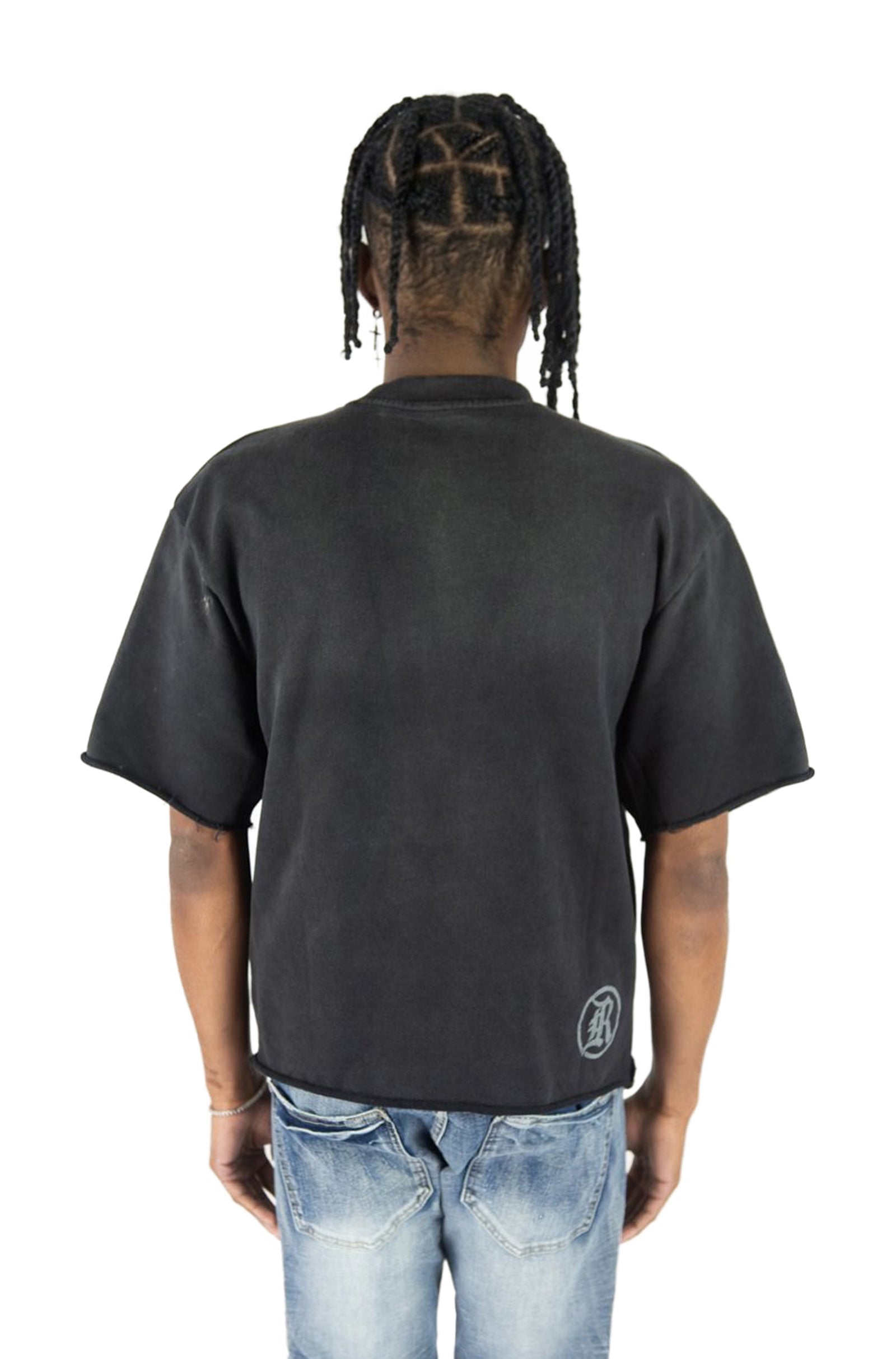 Rebel Denim Saint Tee - Black by Denim Exchange