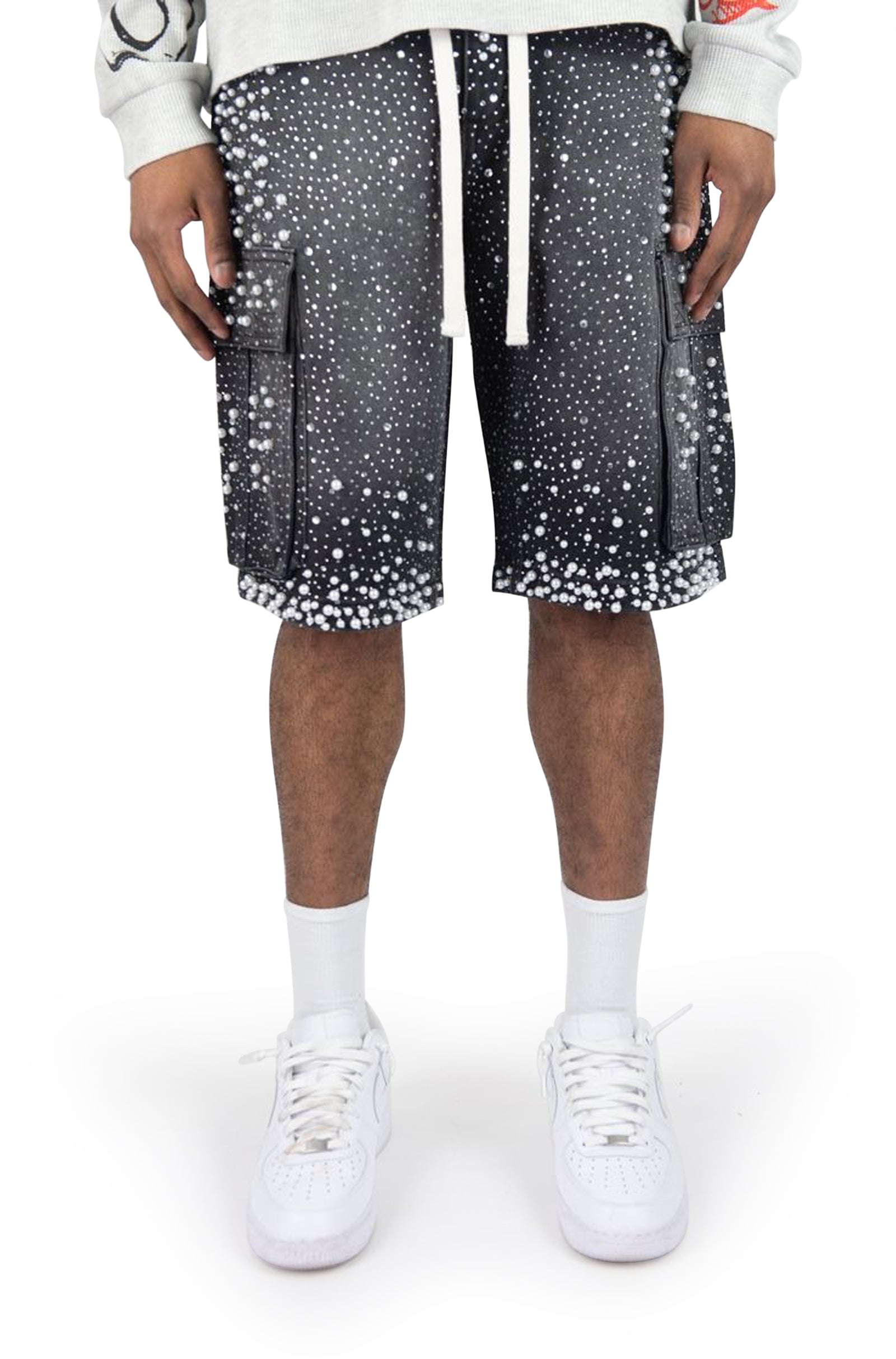 Rebel Denim Frosty Denim Jorts - Black Sand by Denim Exchange