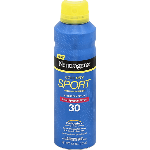 Neutrogena Sunscreen, CoolDry Sport, Spray, Broad Spectrum SPF 30 by Pasteur Pharmacy