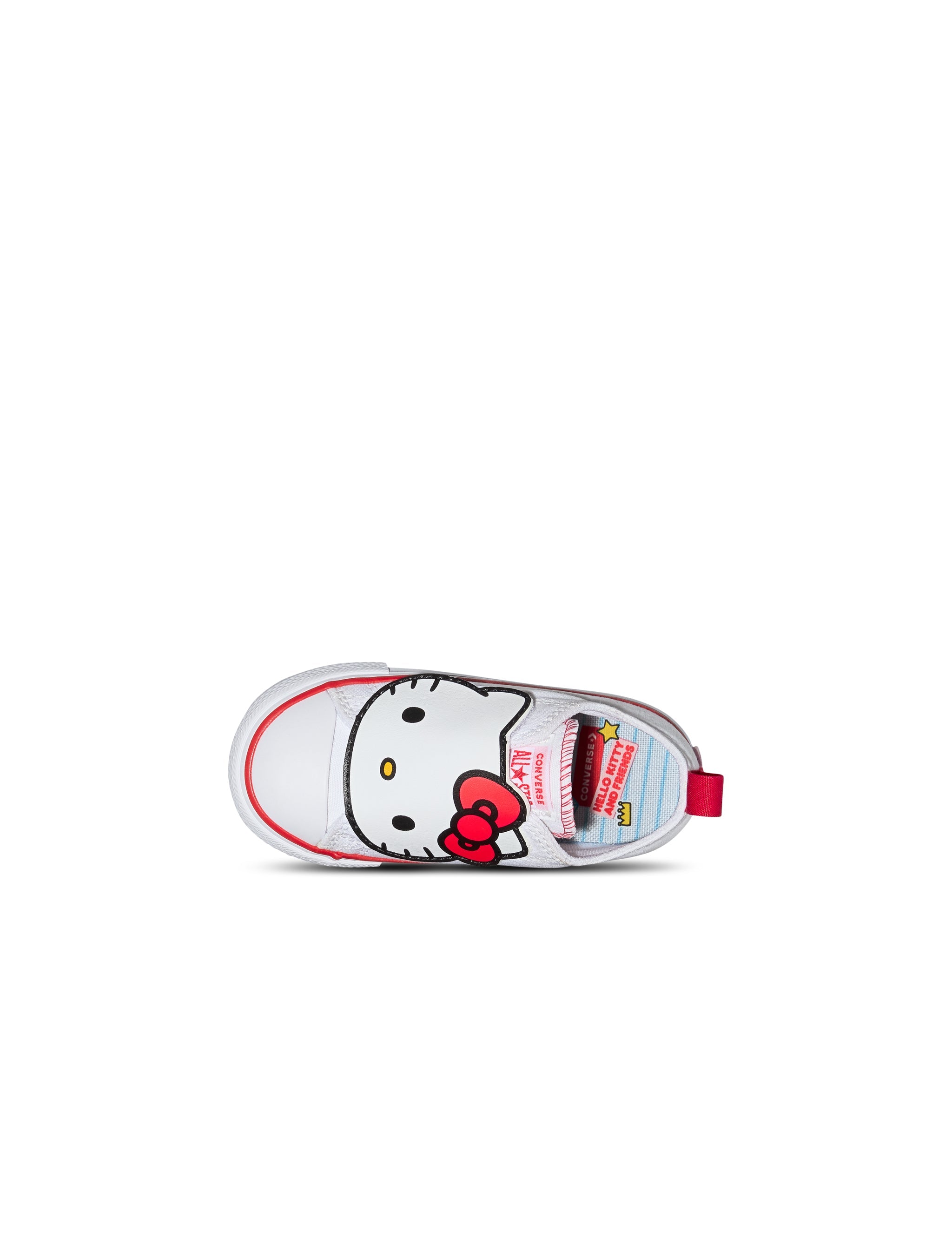 Converse x Hello Kitty (TD) Chuck Taylor All-Star One Strap - White/Red by Denim Exchange