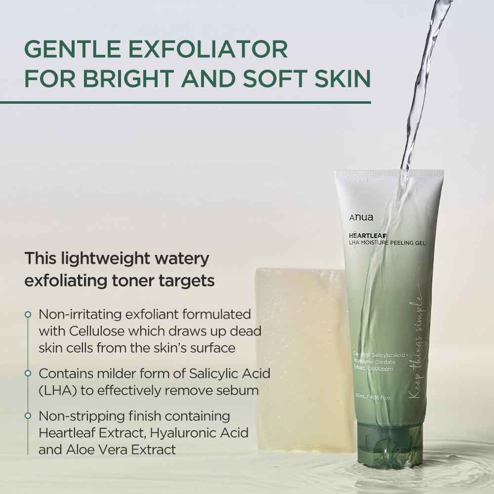 Anua Heartleaf LHA Moisture Peeling Gel by AsiaBeautyMall