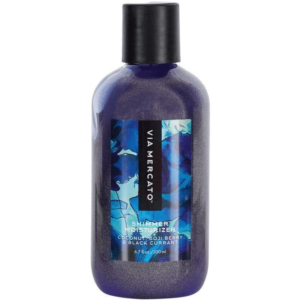 Via Mercato Shimmer Moisturizer Coconut, Goji Berry & Black Currant 6.7oz by Pasteur Pharmacy