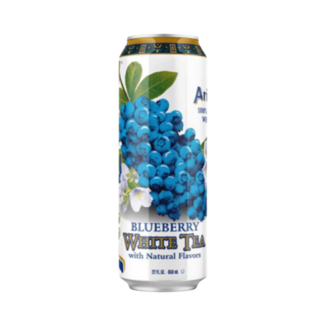 AriZona Blueberry White Tea with Natural Flavors (22oz) DestGlow