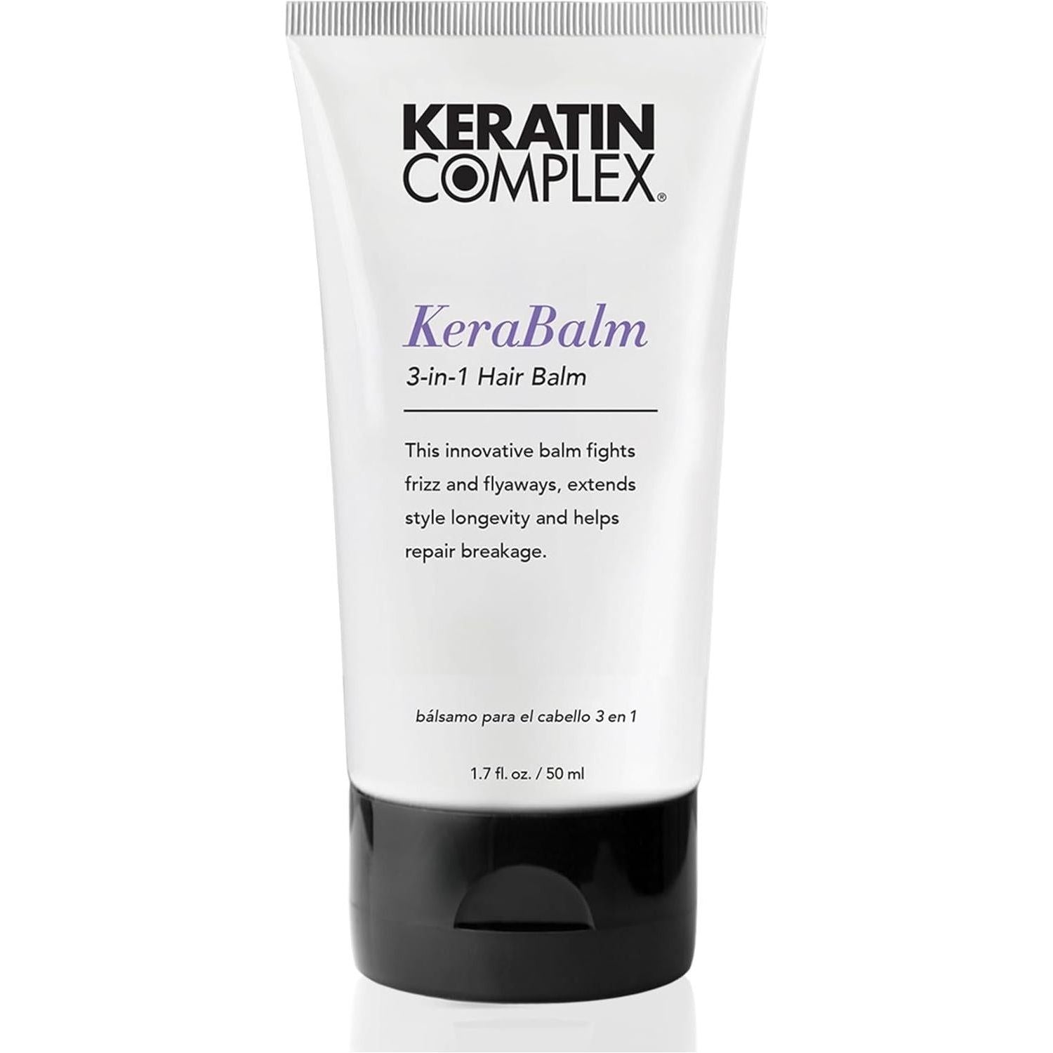 Keratin Complex Infusion Therapy Hair Balm, Kerabalm, 3-in-1 Multi-Ben 50ml / 1.7oz by Pasteur Pharmacy
