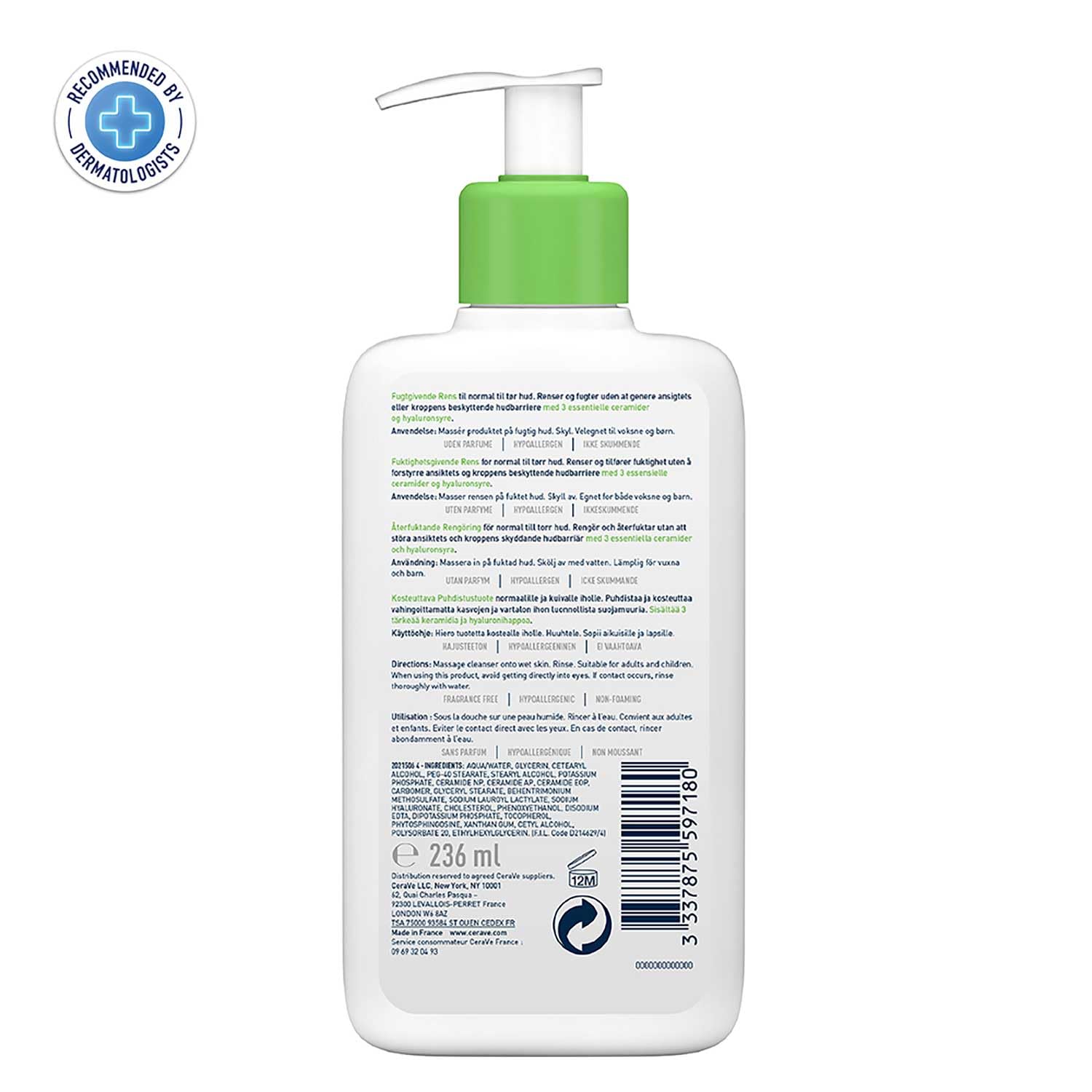 Cerave Hydrating Cleanser for Normal to Dry Skin by Dista
