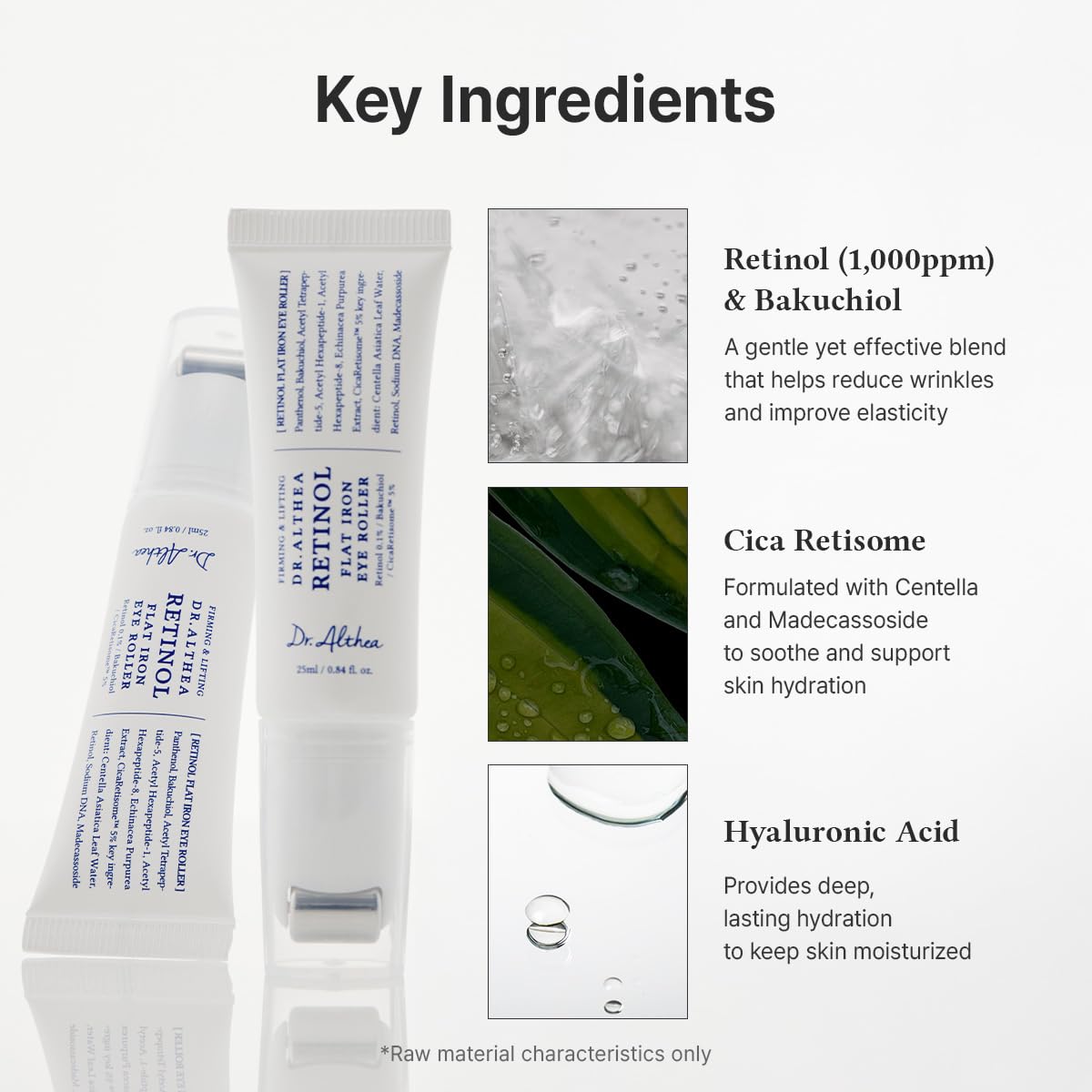 Dr. Althea Retinol Flat Iron Eye Roller by AsiaBeautyMall