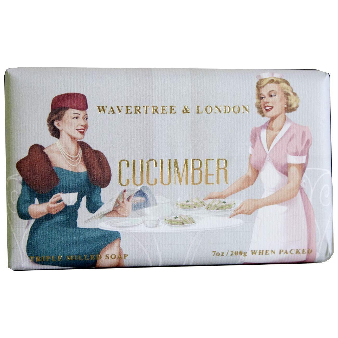 Wavertree & London Cucumber Luxury Soap Bar 7 Ounces by Pasteur Pharmacy