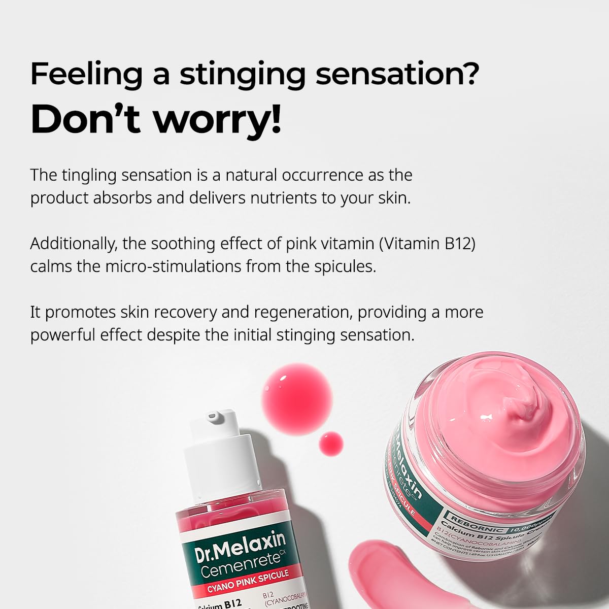 Dr. Melaxin Cemenrete Cyano Pink Spicule Cream