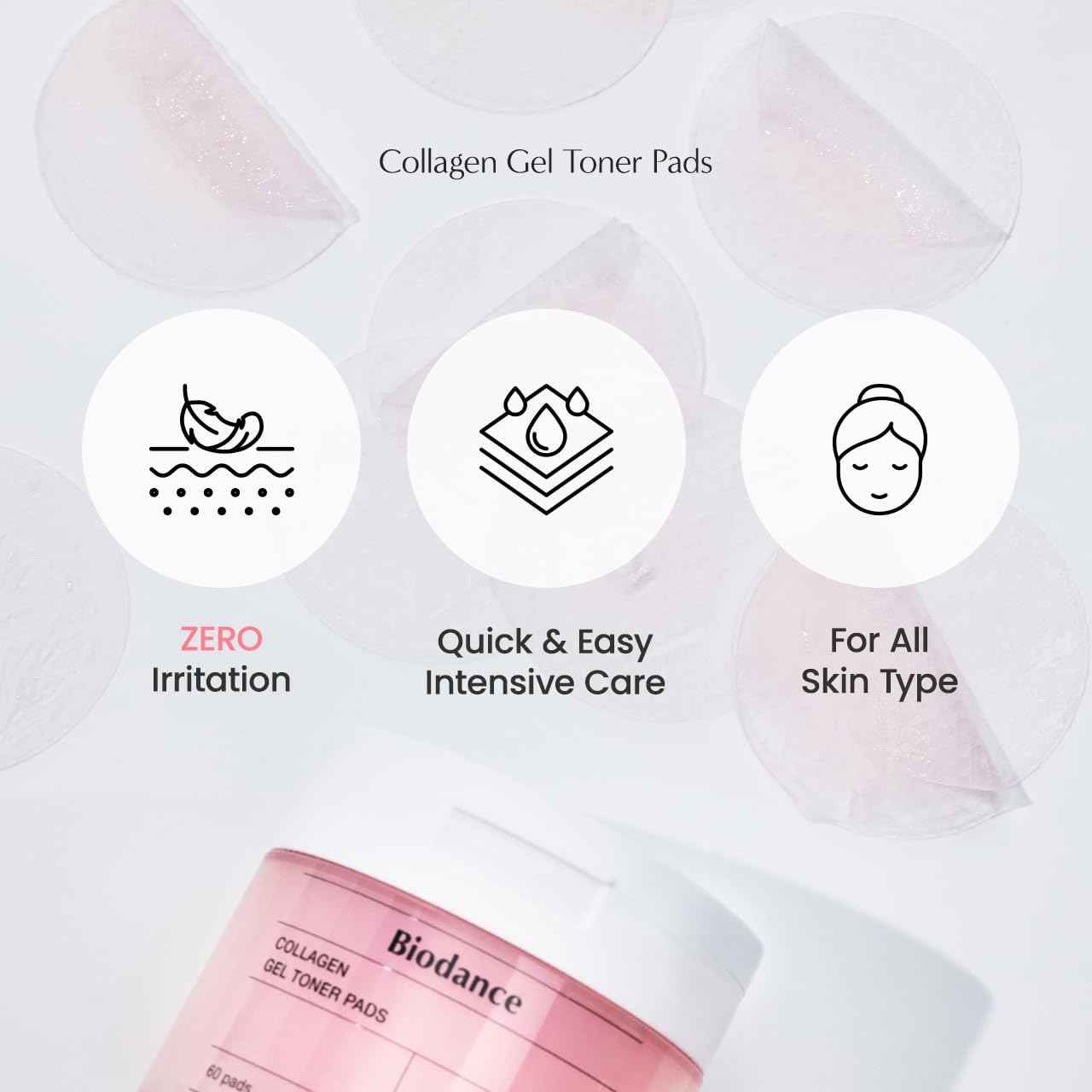 Biodance Collagen Gel Toner Pads by AsiaBeautyMall