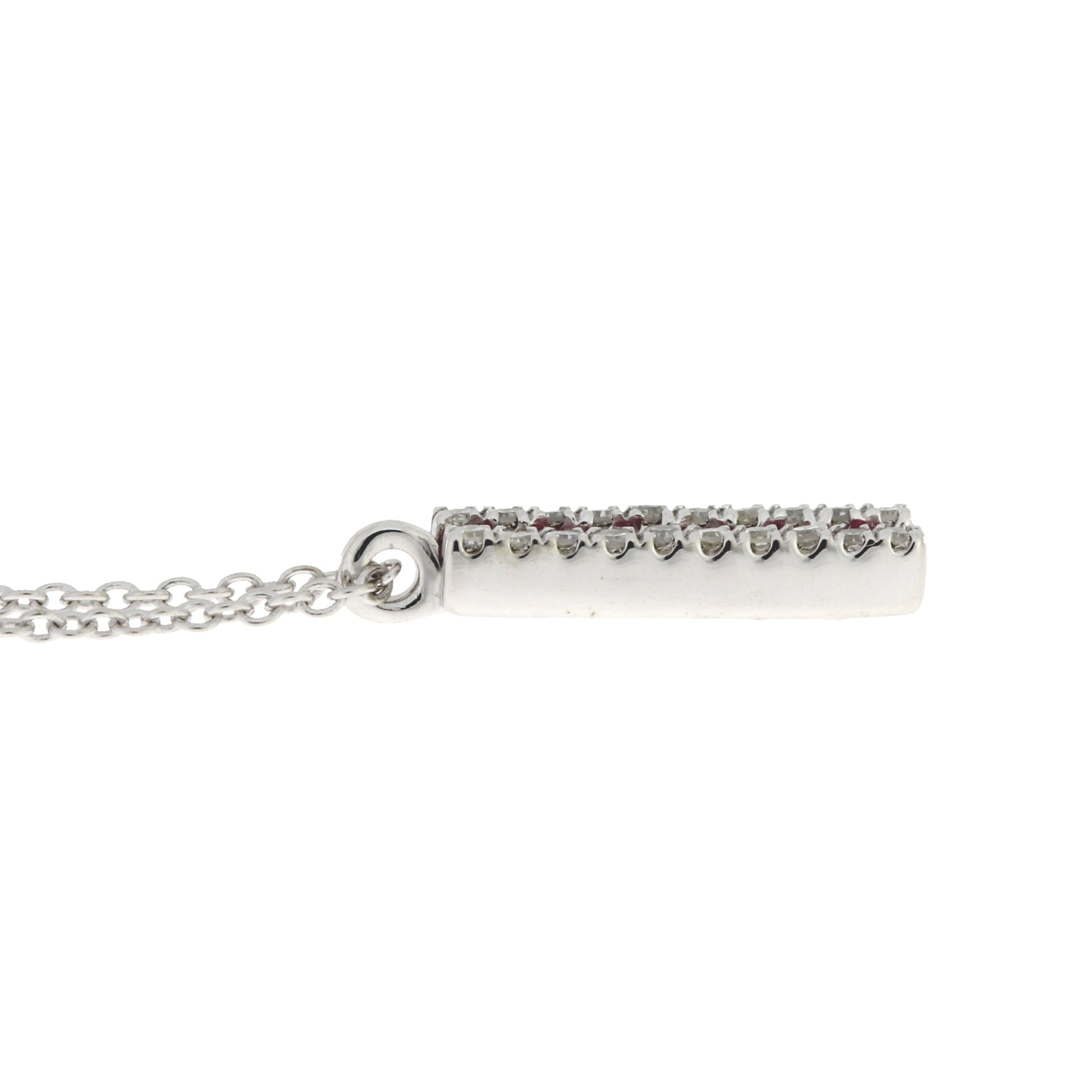 .30ct Ruby Diamond Fashion Pendants 14KT White Gold by Bids.com