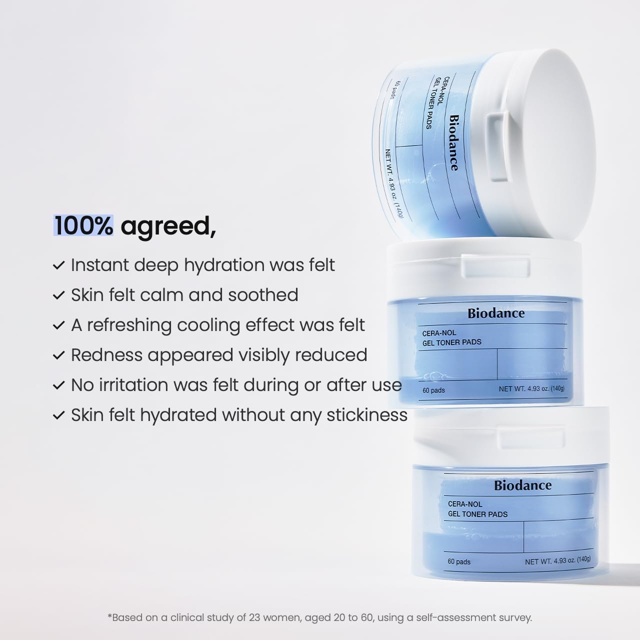 Biodance Cera-Nol Gel Toner Pads by AsiaBeautyMall