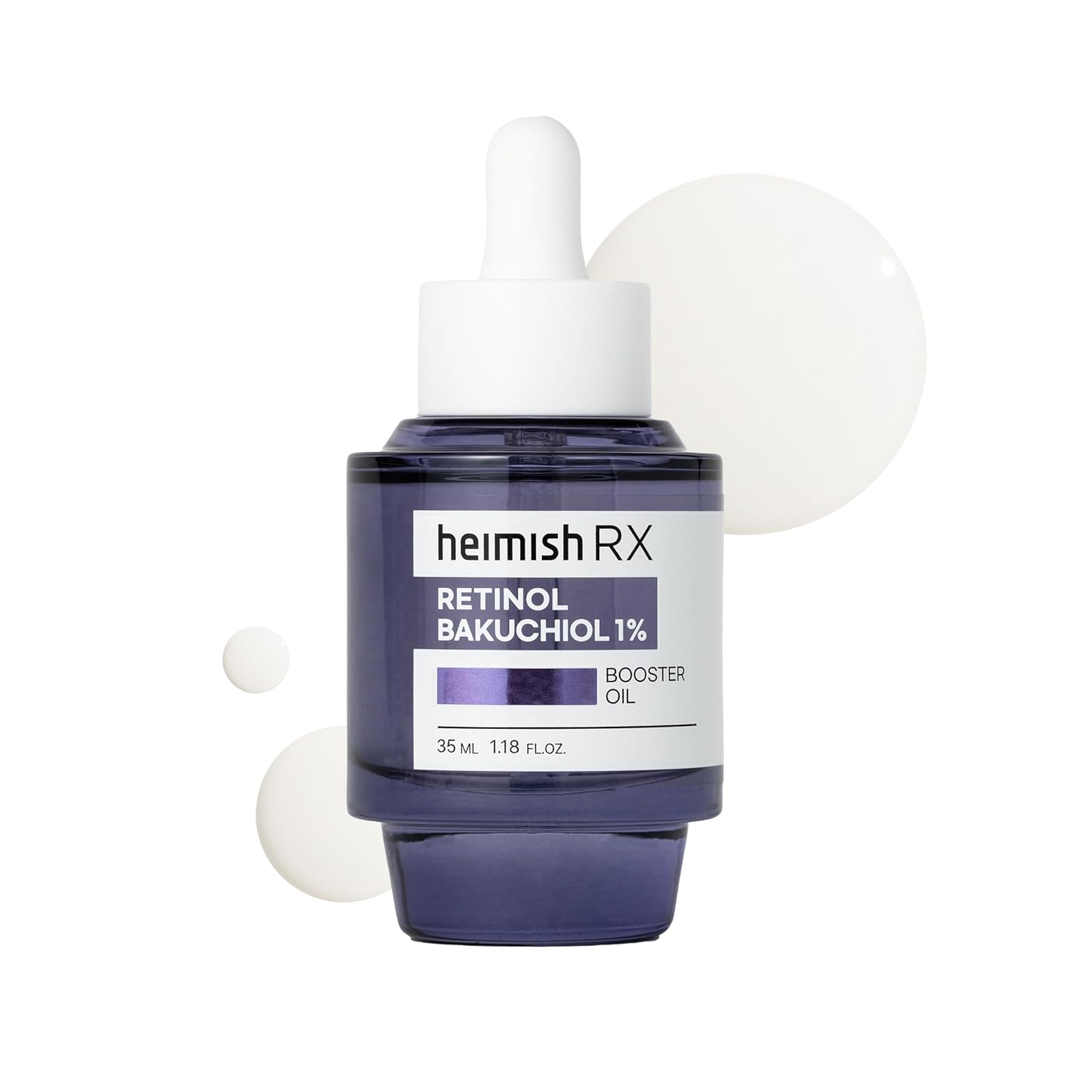Heimish RX Retinol Bakuchiol 1% Booster Oil by AsiaBeautyMall
