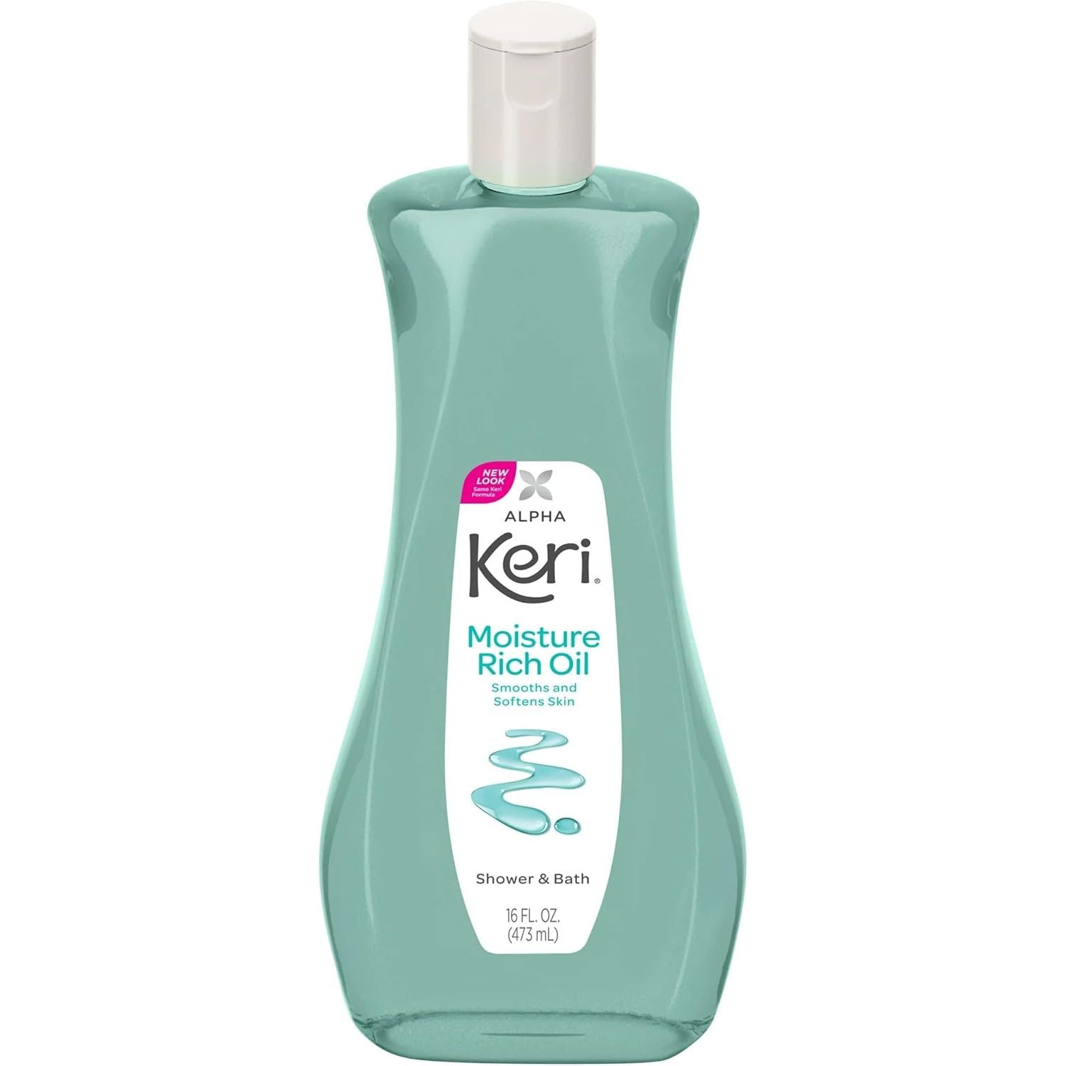 Alpha Keri Shower & Bath Moisture Rich Oil 16 oz by Pasteur Pharmacy
