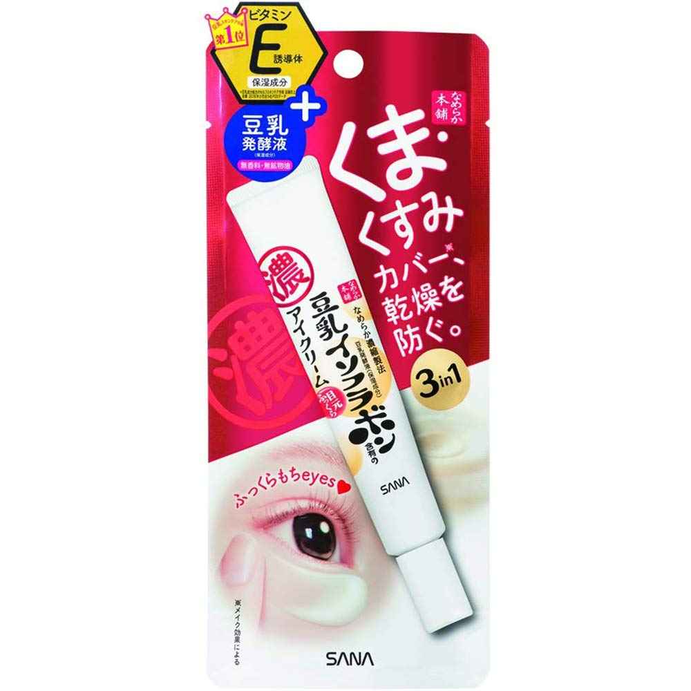 Sana Nameraka Honpo Soy Milk Sheer & Moisture Eye Cream by AsiaBeautyMall