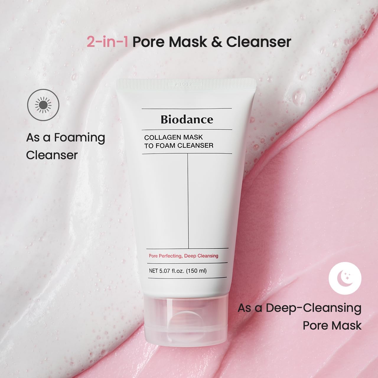 Biodance Collagen Mask To Foam Cleanser by AsiaBeautyMall