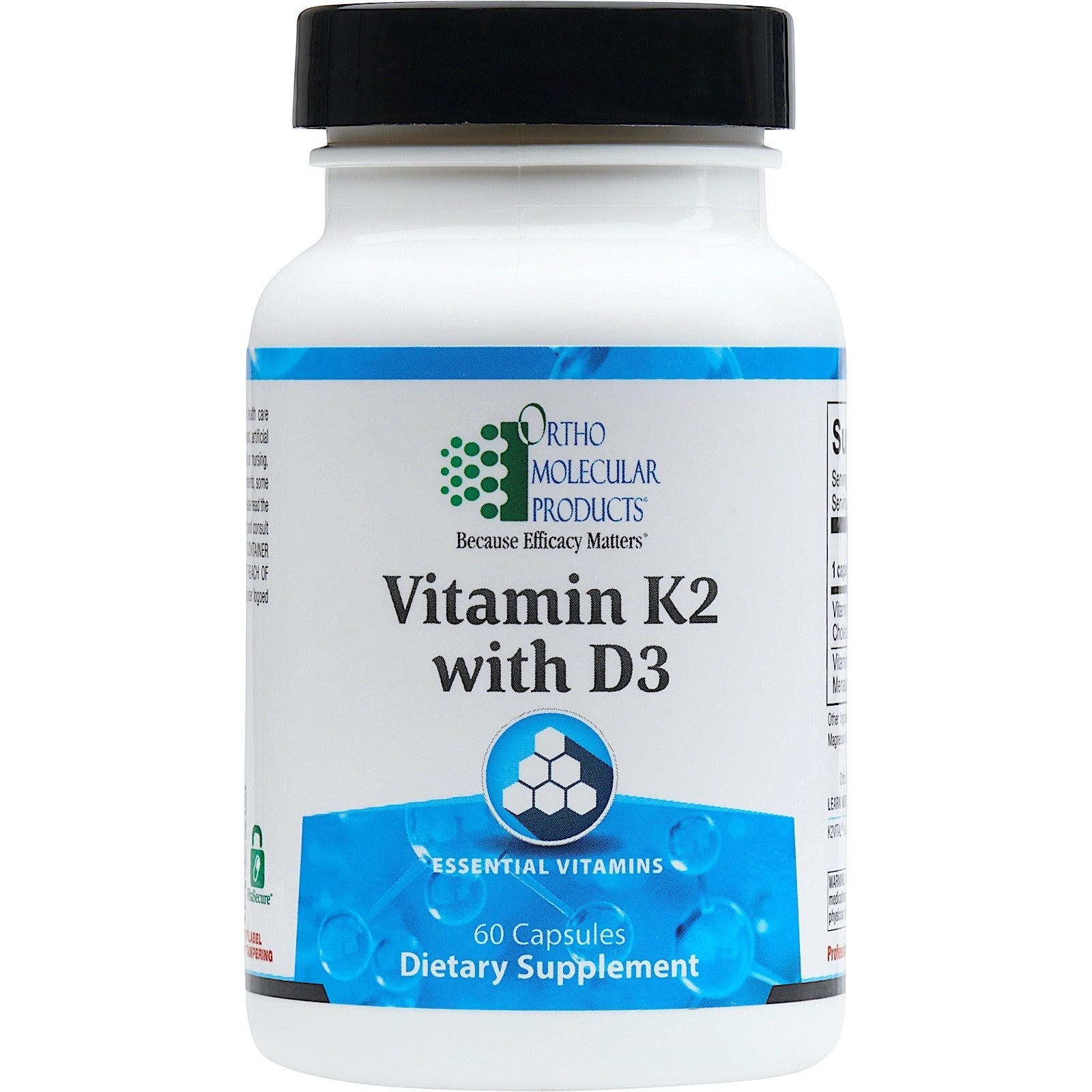Ortho Molecular Products Vitamin K2 With D3 60 Caps by Pasteur Pharmacy