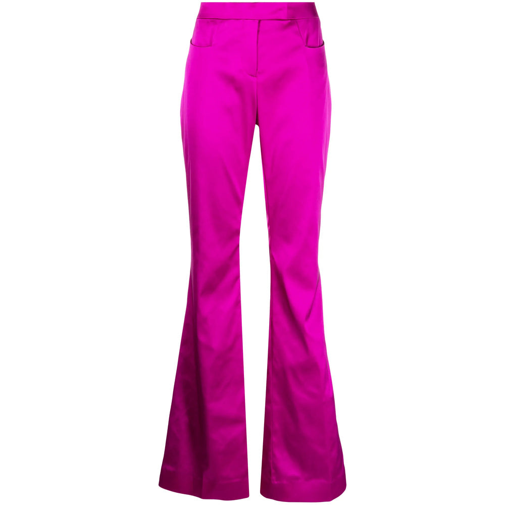 Tom Ford Purple Trousers - Flared Trousers Women by Luosophy