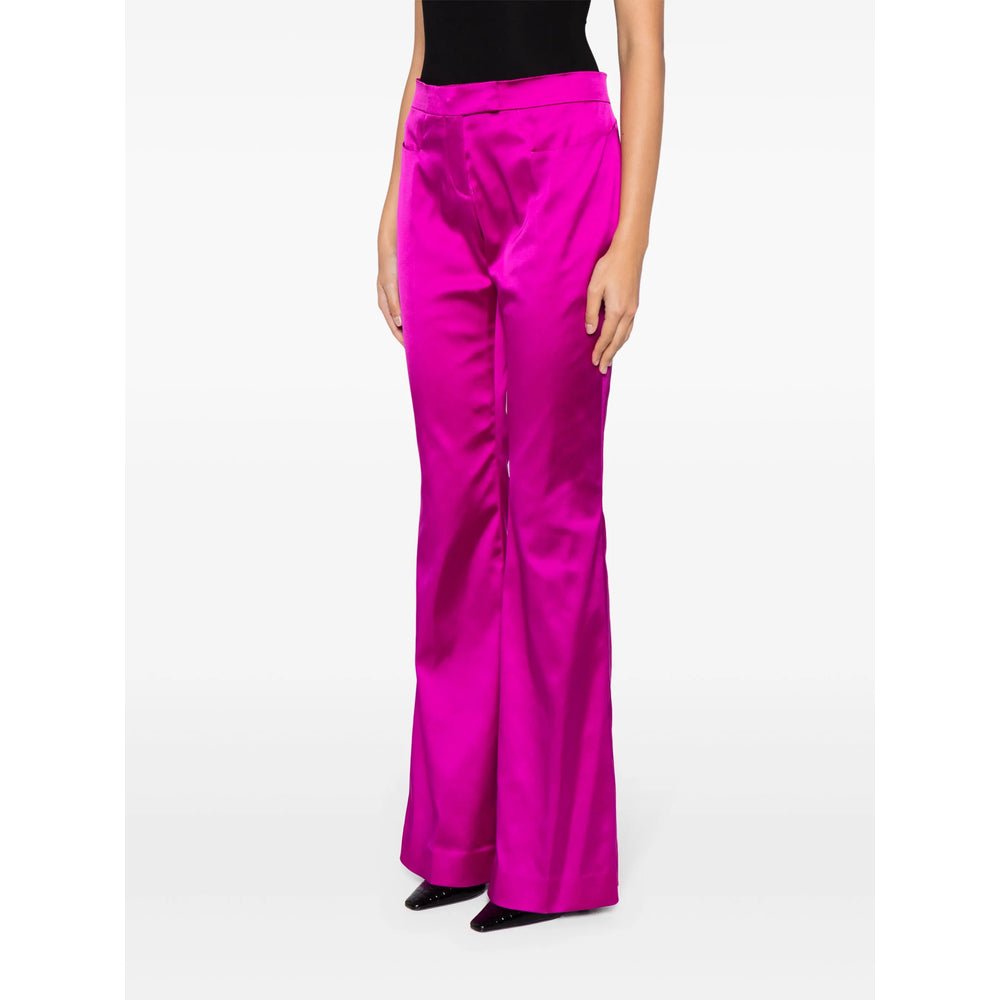 Tom Ford Purple Trousers - Flared Trousers Women by Luosophy