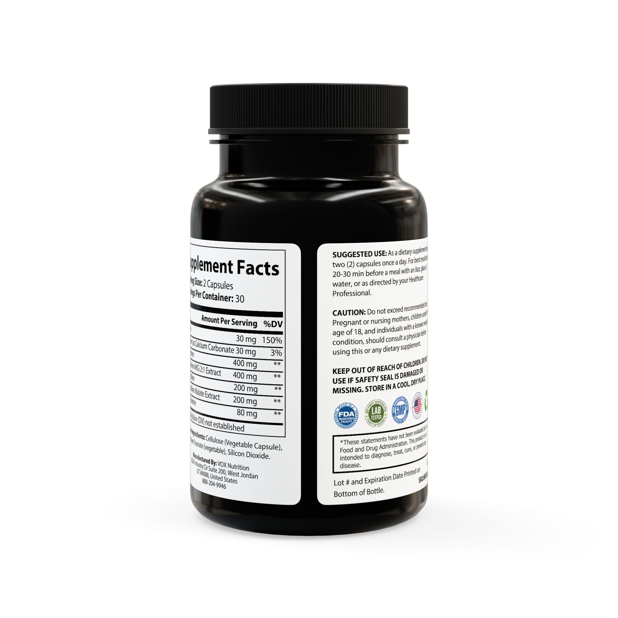 Argist L-Arginine Supplement (60 Capsules) by Spee24, LLC