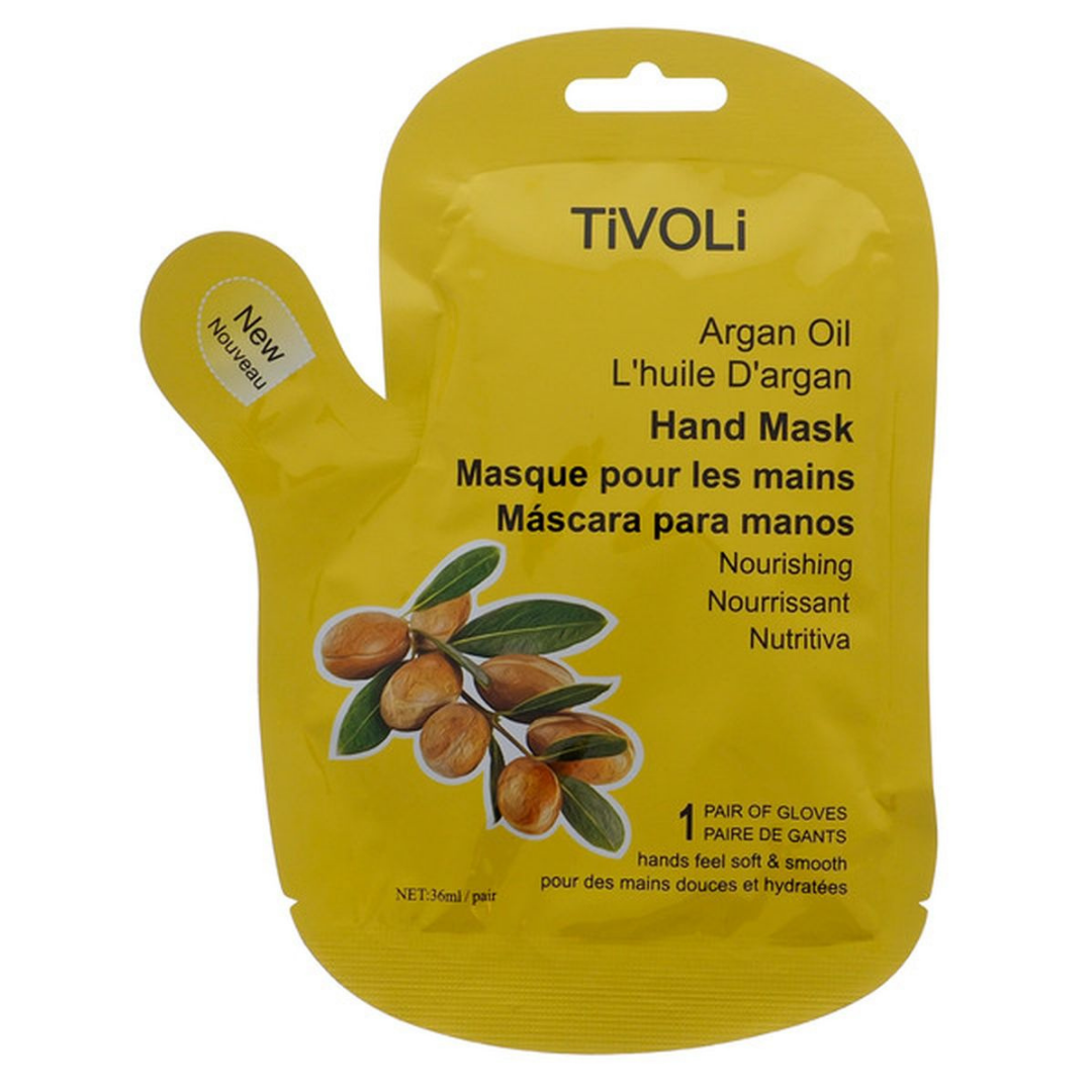 Tivoli Argan Oil Nourishing Hand Mask Gloves (1 Pair) DestGlow