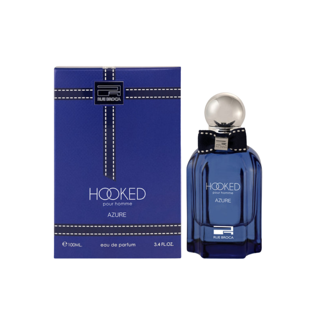 AFNAN Rue Broca Hooked Azure Eau de Parfum for Men (3.4oz) DestGlow