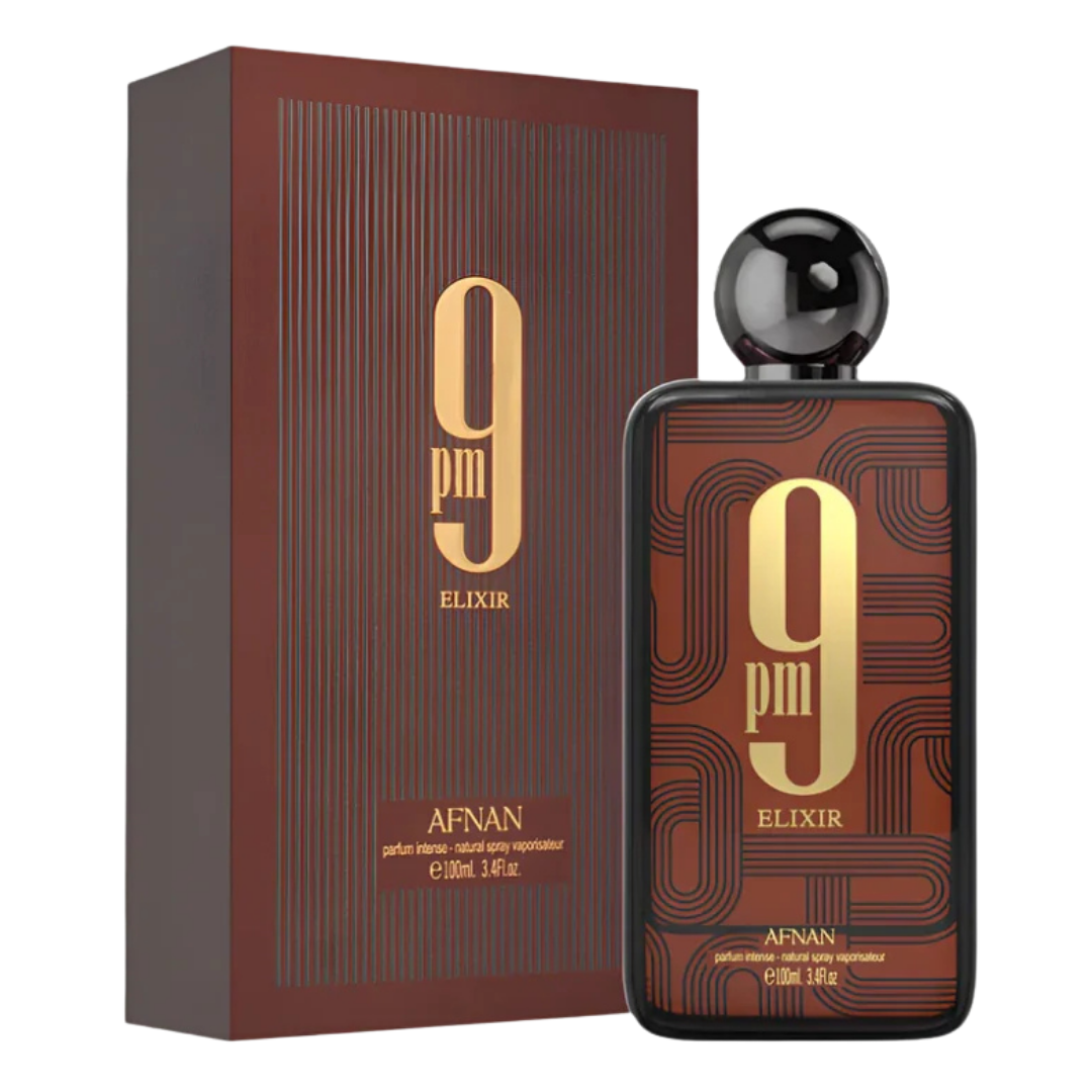 Afnan 9pm Elixir Extrait de Parfum for Men (3.4 fl oz) DestGlow