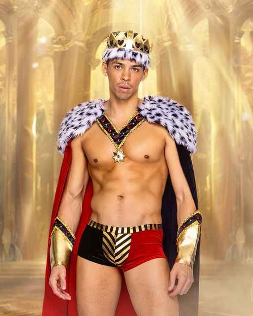 King of Hearts Costume DestGlow