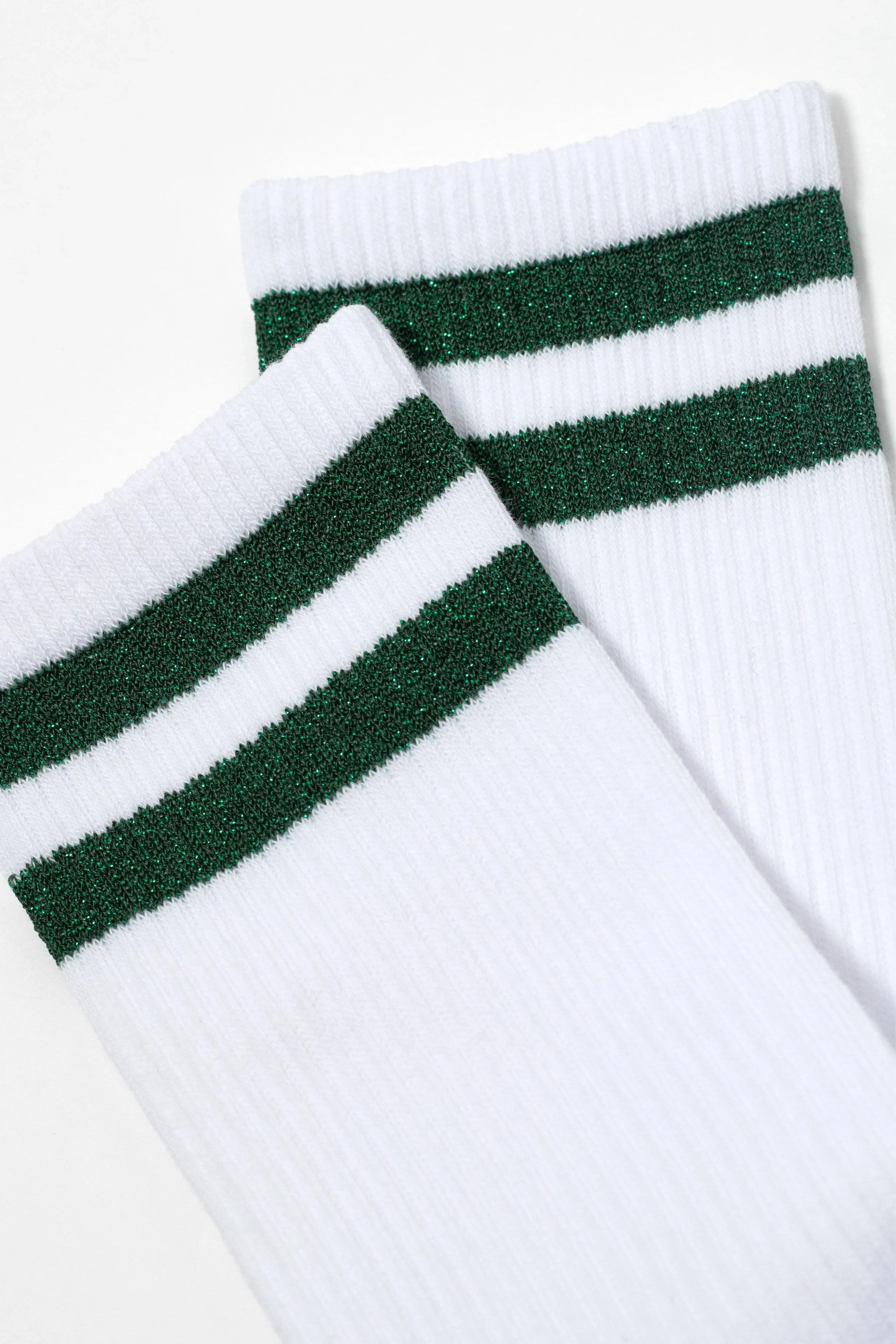 Conte Cotton Long Socks Active 157 - Lurex Stripes - DestGlow