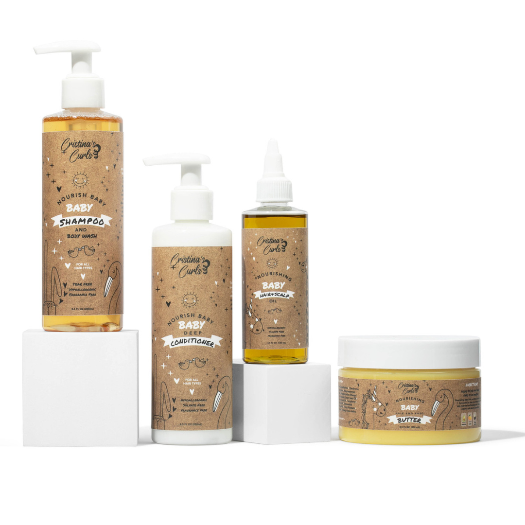 Nourishing Baby Hair and Body Set by Cristina&