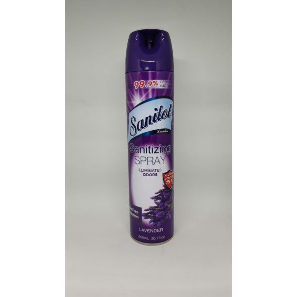 Sanitol Sanitizing Spray Lavender /20.7oz /12 /687368330583 by Pasteur Pharmacy
