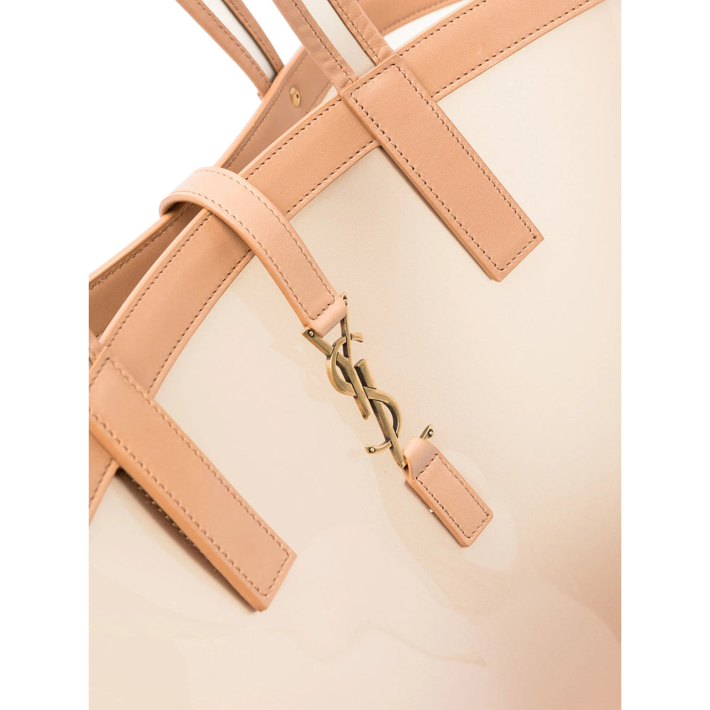 Saint Laurent Neutrals Tote Bags Women by Luosophy