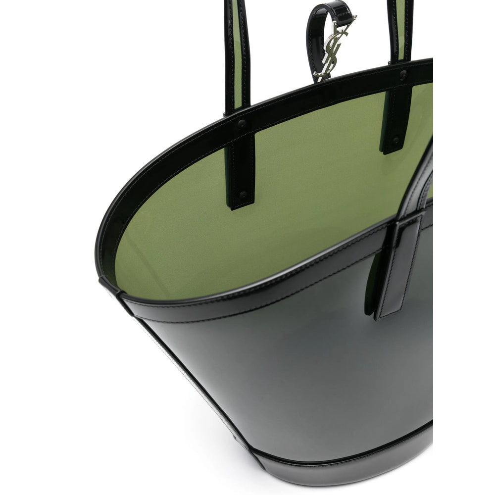 Saint Laurent Green Tote Bags Women by Luosophy