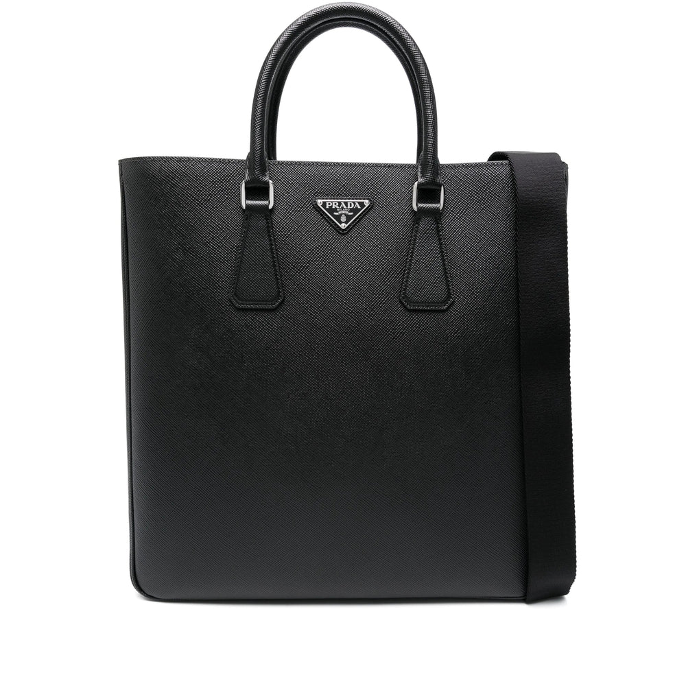 Prada Black Tote Bags Men by Luosophy
