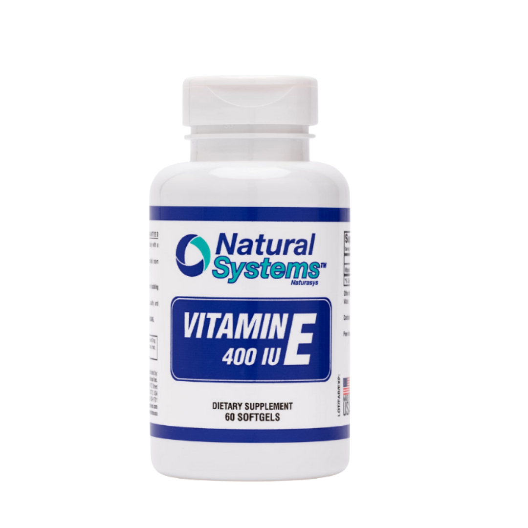 Natural Systems Vitamin E 400 IU Antioxidant Softgels (60ct) DestGlow