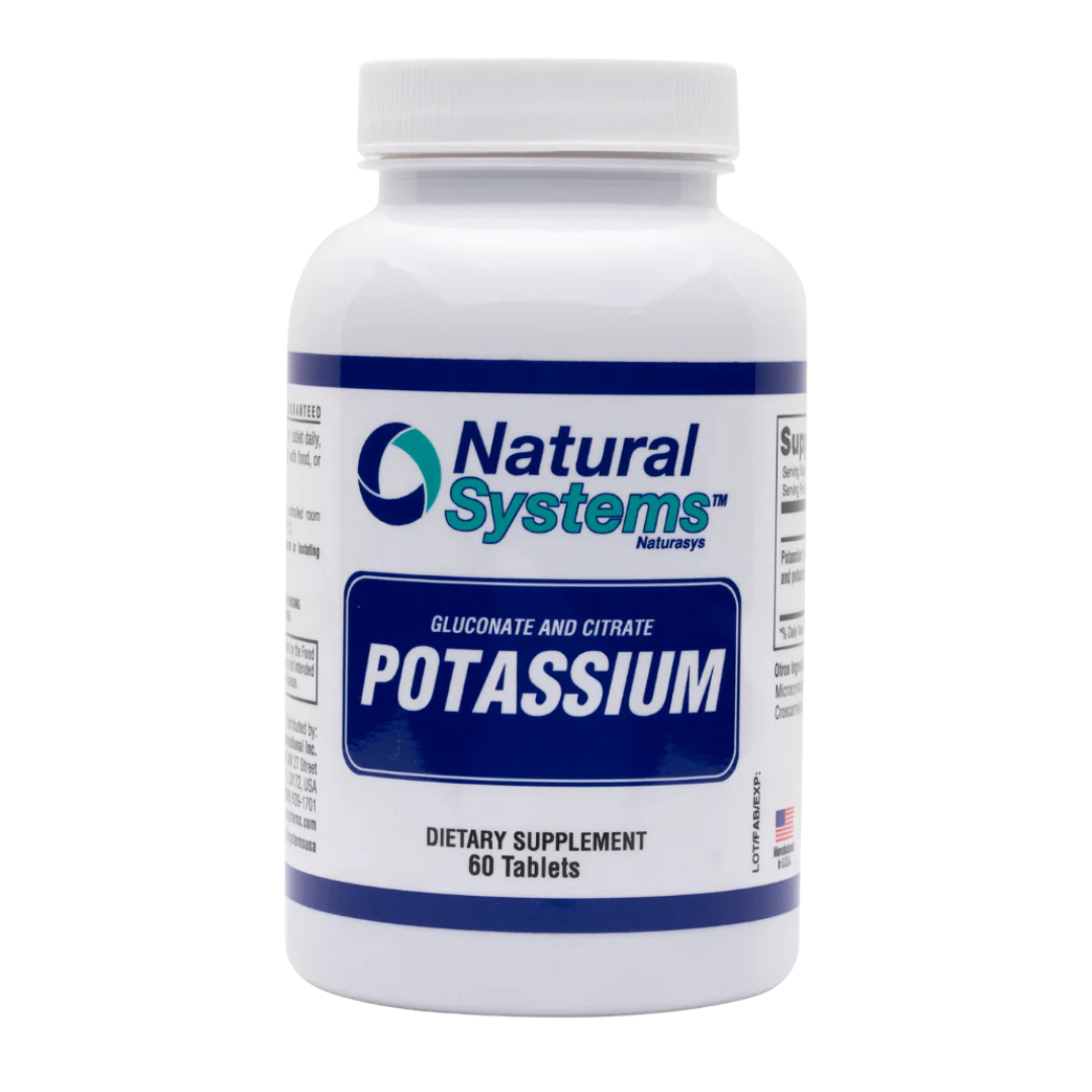 Natural Systems Potassium 60 Tablets DestGlow